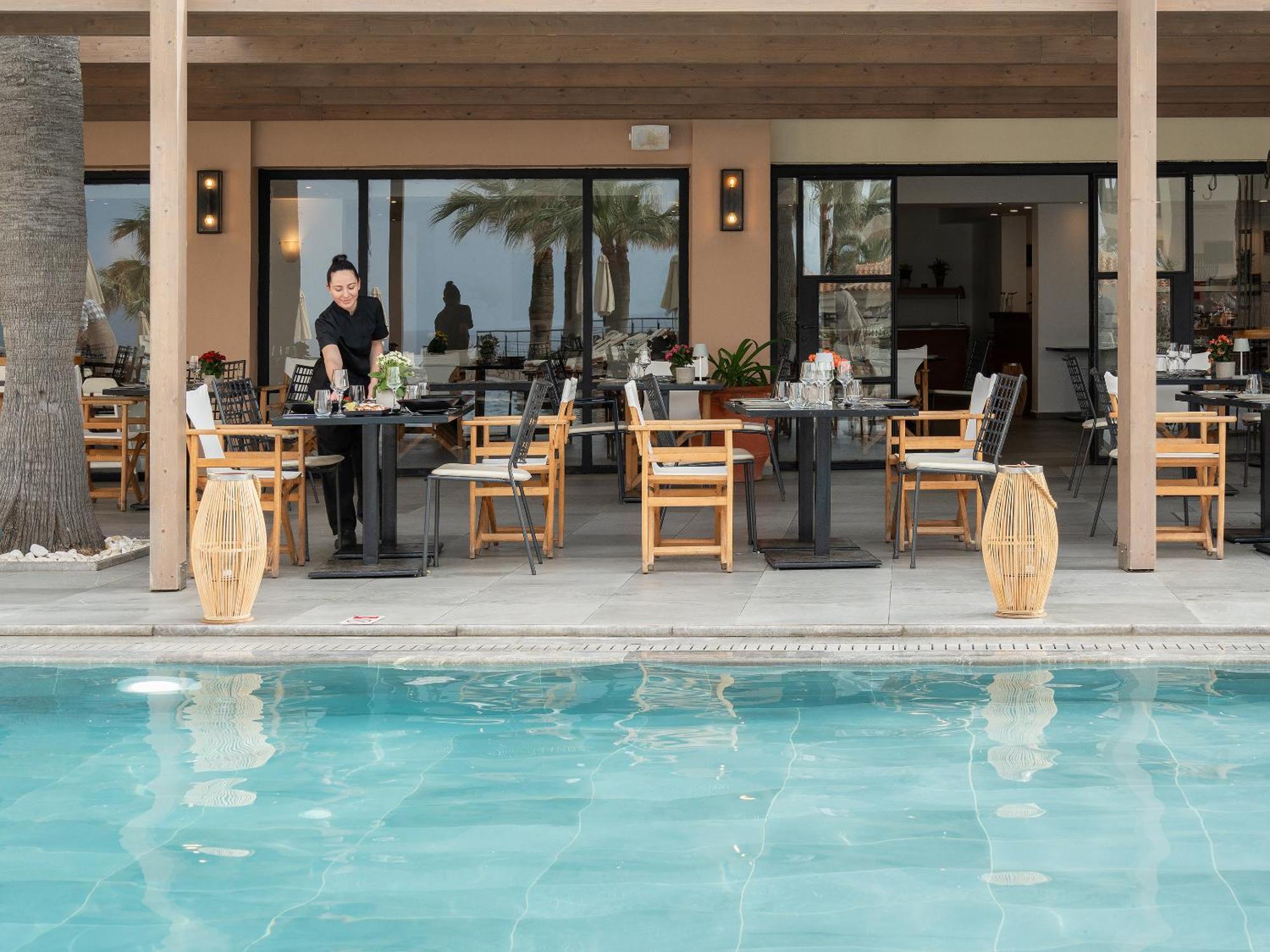 Grecotel Marine Palace & Aqua Park 레팀노 외부 사진