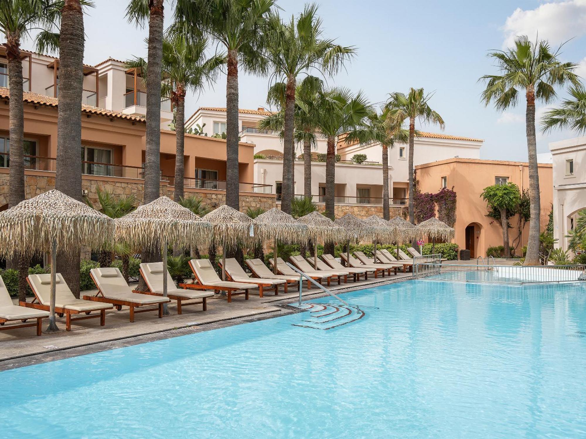 Grecotel Marine Palace & Aqua Park 레팀노 외부 사진