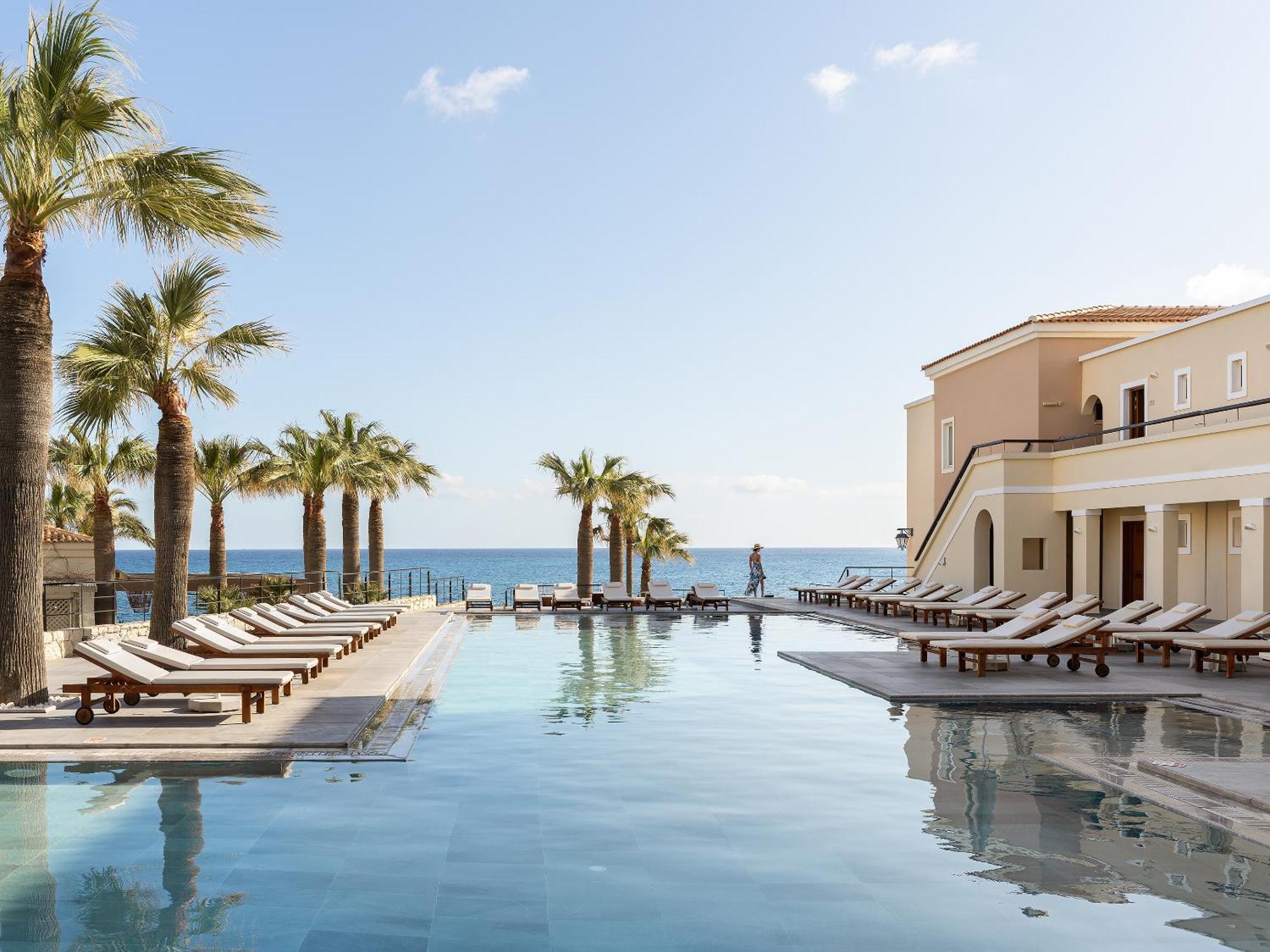 Grecotel Marine Palace & Aqua Park 레팀노 외부 사진